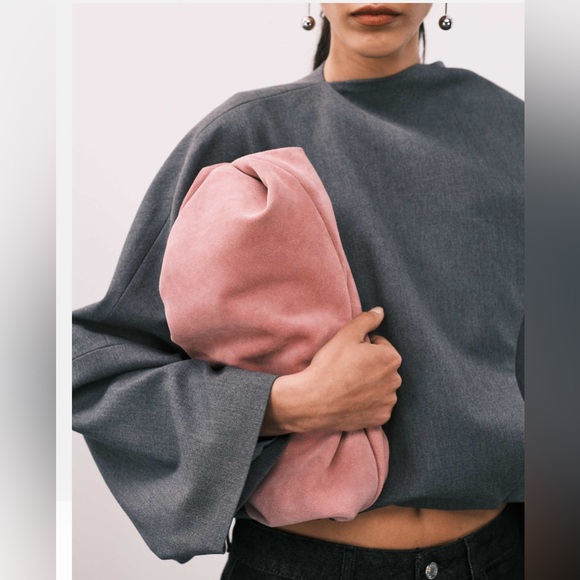 ASOS Premium Suede Clutch - Picture 2 of 4